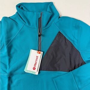 Marmot Hanging Rock Half Zip Jacket NanoWick Lightweight NWT New Climbing Shirt